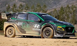 A Behind-the-Scenes Look at How the 1,000-HP Hyundai Kona EV Rally Car Was Built