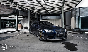 A Black on Black M3 Never Goes Out of Fashion