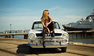 A Blond Beauty Is a Rock Star in this 1966 Ford Cortina Ad
