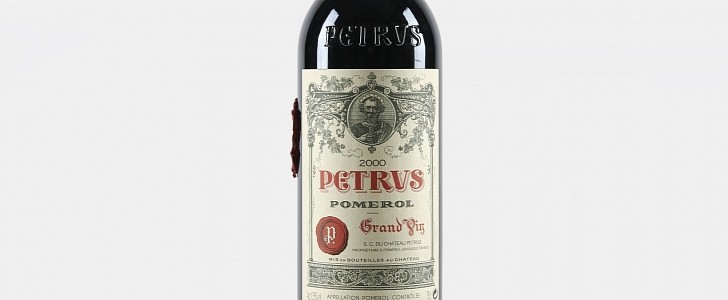 This bottle of Petrus 2000 was aged on the ISS for 14 months, flown back to Earth