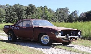 A Brutally Rusty 1972 'Cuda With a Dramatic Story Gets One More Shot at Life