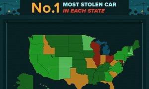 A Car Is Stolen Every 43 Seconds in the USA. See the Real Map of GTA