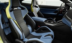 A Closer Look at the New M3 And M4 Carbon Fiber Bucket Seats