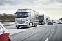 A Convoy of Three Autonomous Mercedes-Benz Trucks Drives from Germany to Holland