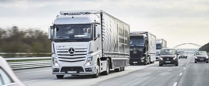 Mercedes-Benz Actros autonomous truck
