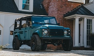 A Chevy Corvette Engine Powers This Jeep Wrangler-Based Land Rover Defender