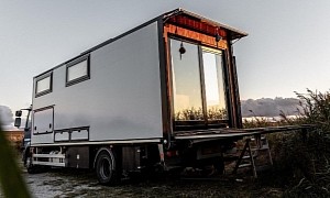 A Couple Transformed This Truck Into a Tiny Home With a Real House Feeling