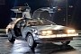 A Custom DeLorean Time Machine With Original Parts from the Movie Is for Sale