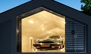 A Custom Garage Doubling as Showroom for Your Jaguars Is What You Need