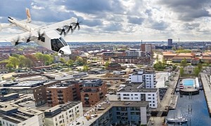 A Danish City Will Have Air Taxis Landing on the Rooftop of Its Railway Station