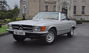 A Dictator-Owned 1973 Mercedes-Benz SL Sold at Auction for 50,000 Euros
