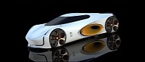 Dystopian KoenigsEgg Cracks Its Digital Shell To Entice Futuristic EV Hypercar Fans