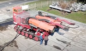 A Firefighter's Dream! Meet Big Wind, a Tank With Jet Engines That's a Fire Truck
