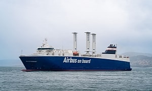 A Game-Changing Vessel Is Carrying Airbus Aircraft Parts From France to America