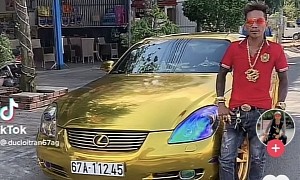 A Gold-Plated Lexus SC and 5 Pounds of Gold Jewelry Turned This Businessman Into a Star