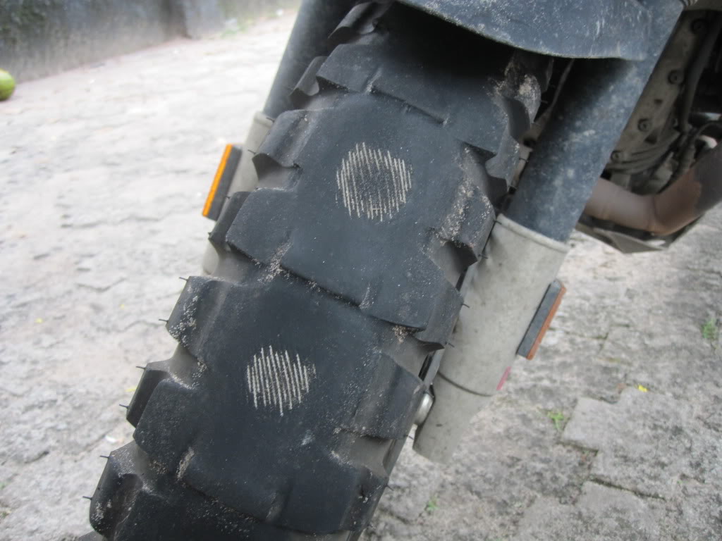 Tires with excessive wear are a very dangerous business