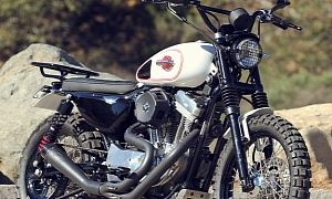 A Harley-Davidson Sportster Scrambler? Yes, please!