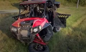 A Helmet Would Be Just Fine When SxS Fun Turns into a Brutal Crash – Video