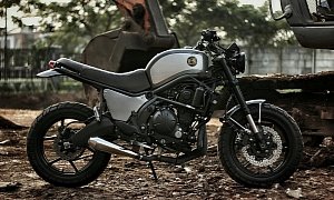 A Kawasaki Versys 650 Scrambler Is Not a Thing We See Every Day