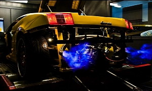 A Lamborghini with a Flaming Exhaust Never Gets Old