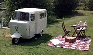 A Lambretta Tuk Tuk Camper Exists, and It’s Incredibly Small and Equally Gorgeous
