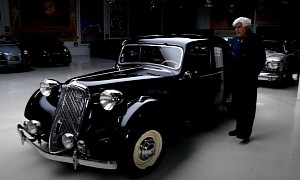 A Lesson in French Sophistication With Jay Leno and a ‘49 Citroen Traction Avant