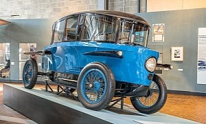 A Look Back at Rumpler Tropfenwagen, the First Mid-Engine Production Road Car