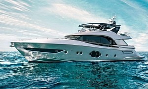 A Luxury Yacht Built with Kevlar and Designed for the World Stage- The MCY 76