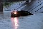 A Man from Houston Drives His Car Underwater on Live TV, Sinks It