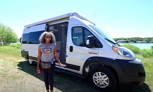 Military Veteran Is Traveling and Living Part-Time in Her ProMaster Camper Van