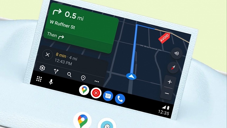 Google Maps avoid route option