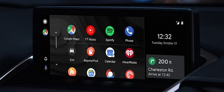 Android Auto's UI introduced last summer