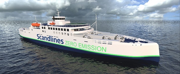 Scandiline's first zero-emissions ferry will begin operating in 2024