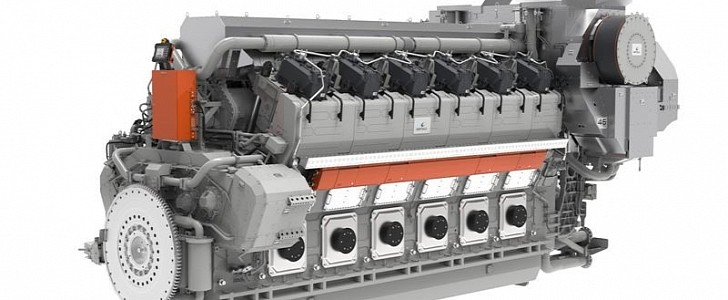 The new Wartsila 46TS-DF engine boasts high efficiency and fuel flexibility