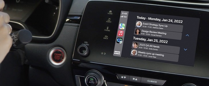 Webex on Apple CarPlay