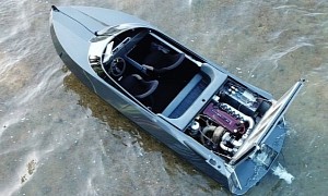 A Nissan Skyline GT-R Motor Is Packed Into a Gnarly Jet Boat