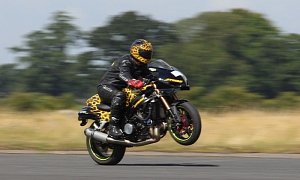 A One-Kilometer-Long 318 KM/H Wheelie Means Real Business
