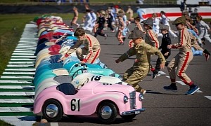 A One-Minute Flat Start-To-Finish Run, the Cutest Car Race Ever Turns Ten This Year