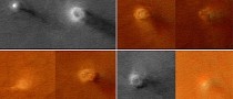A Pack of Eight Dust Devils Dance the Tornado Dance on the Surface of Mars