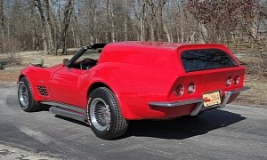 Rare 1969 Chevrolet Corvette Sportwagon Is Longing for Attention