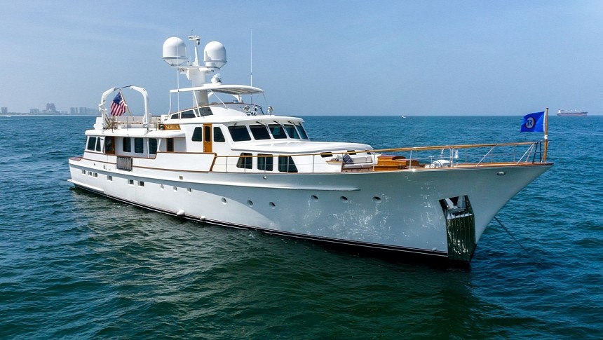 Nereus is a recognized classic Feadship that took seven years to rebuild