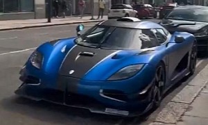 A Rare Koenigsegg One:1 With a Parking Ticket Is a Hilarious (But Real) Sight