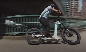 A-Rider Crossover is Part E-Scooter, Part E-Bike, Has Enough Torque to Tow a Ford Escape