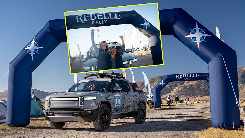 Rivian Wins Rebelle Rally in 2023