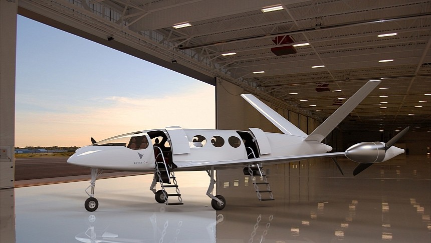 Alice is a nine-seat all-electric airplane for regional operations