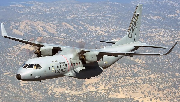 Airbus chose the C295 as its second military aircraft to be tested with SAF
