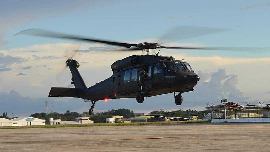 A S-70i Black Hawk of the Philippine Air Force
