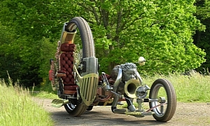 A Steampunk Sidecar Bike, Please