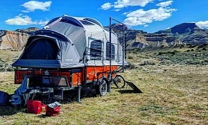 A Tiny Off-Road Trailer “Opus 4” Explodes into a Full Blown Outdoor Home