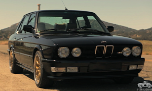 A Tribute to the Original BMW M5, the Sleeper with Ferrari Power